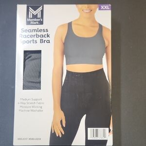 Member's Mark Gray Seamless Sports Bra